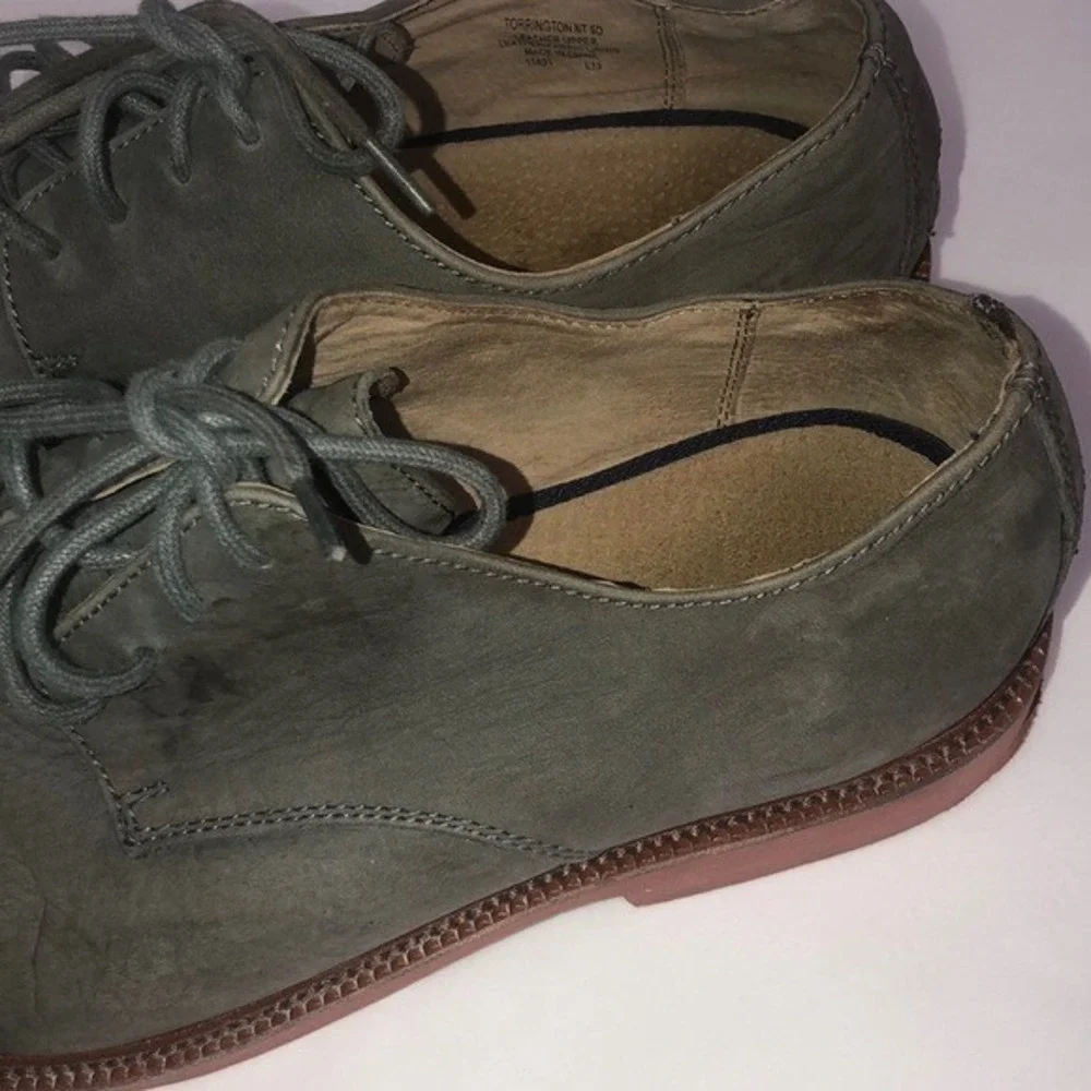 Polo Suede Torrington Olive Dress‎ Shoes SIze 9D